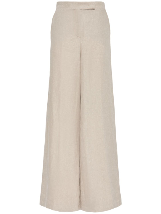 MAX MARA Sequoiaリネンパンツ関税込み Sequoia リネンワイドパンツ - Max Mara - レディース