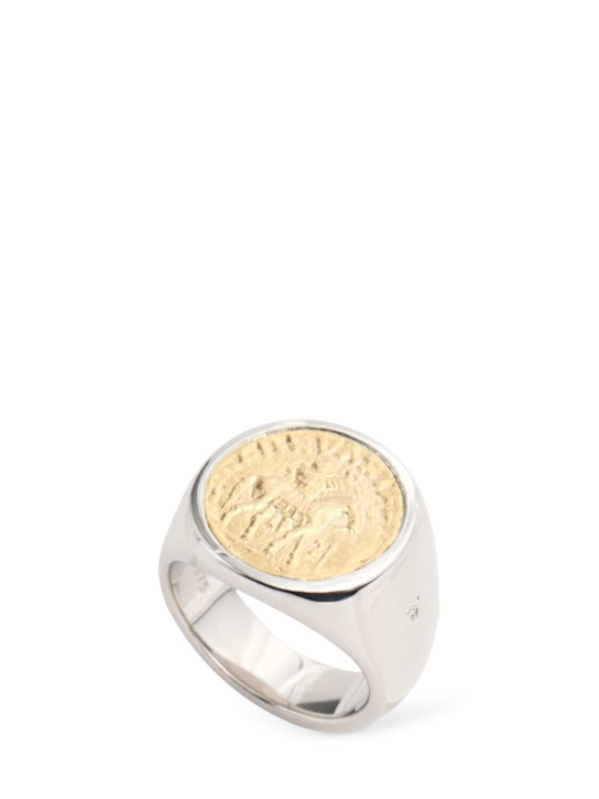 Coin Ring Gold - Tom Wood Project Official Online Store