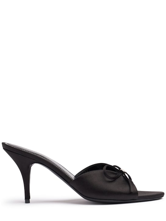 Women's Knife Bow 40mm Mule in Black | Balenciaga US