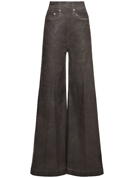 【RICK OWENS】Dirt ハイウエストクーパーパンツ 大人気! RICK OWENS ダート クーパー ジーンズ ハイウエスト