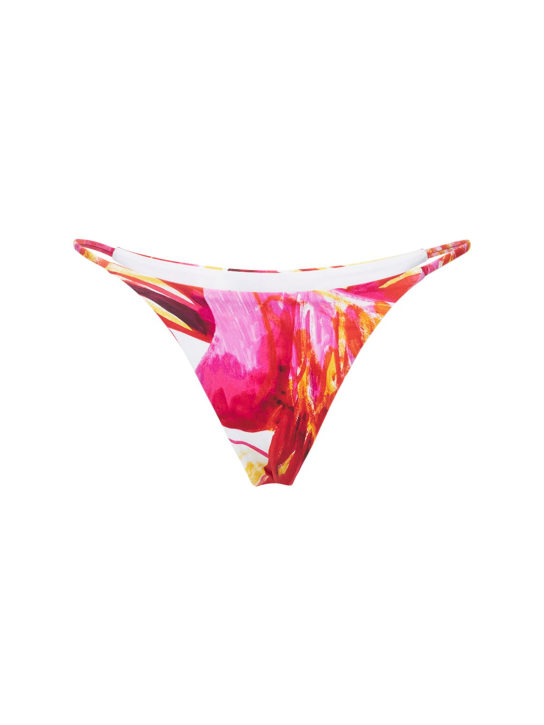 Mini ring printed bikini bottom - Louisa Ballou - Women  | Luisaviaroma